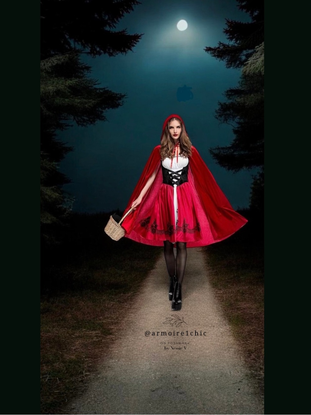 LITTLE RED RIDING HOOD | Halloween Costume | Women’s Size M